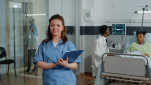 woman-working-as-nurse-